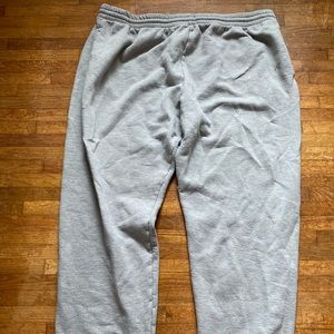 Large grey sweatpants